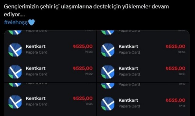Elmalı'dan öğrencilere ulaşım desteği