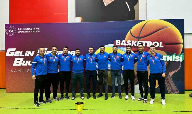 Erzurum emniyeti filede Türkiye üçüncüsü