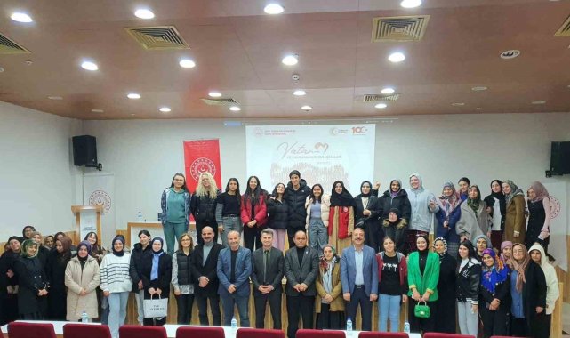 Gazi Köksal ve şehit abisi Okur öğrencilere önemli nasihatlerde bulundular