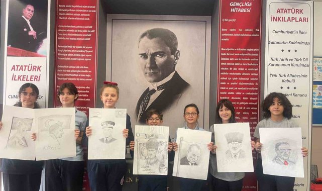 Gaziantep Kolej Vakfı'nda Canlı Performans resim yarışması