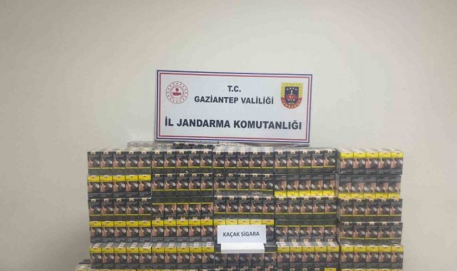 Gaziantep'te 1 milyon TL değerinde kaçak sigara ele geçirildi: 11 gözaltı