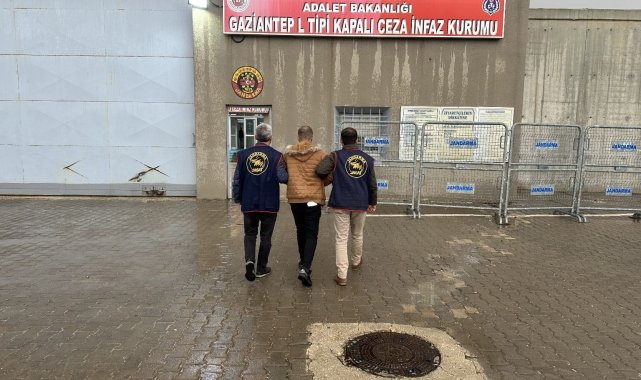Gaziantep'te 12 yıl kesinleşmiş hapis cezası bulunan firari şahıs yakalandı