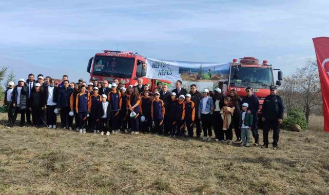 Geleceğe nefes kampanyası Bozüyük'te de karşılık buldu