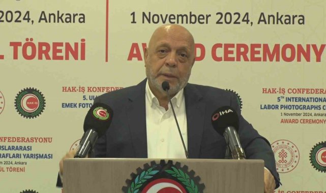 HAK-İŞ'in 5. Uluslararası Em Yarışması ödülleri sahiplerini buldu