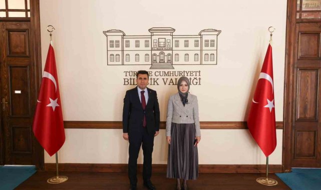 İnhisar Kaymakam Vekili Çetin göreve başladı