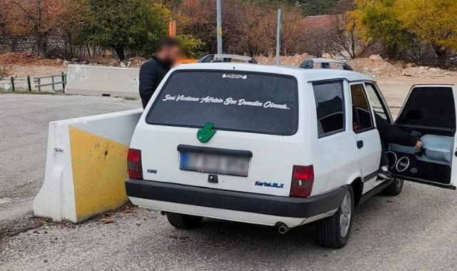 Isparta'da trafik kurallarını hiçe sayan sürücü yakalandı