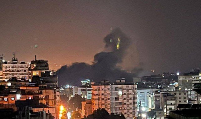 İsrail Beyrut'u vurdu: En az 2 ölü, 4 yaralı