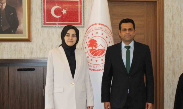 Kaymakam Kılıç, DSİ 33. Şube Müdürü ile bir araya geldi