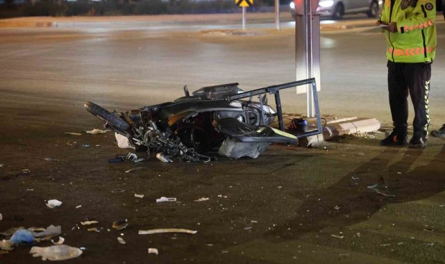Kazada ağır yaralanan motosiklet sürücüsü hastanede hayatını kaybetti