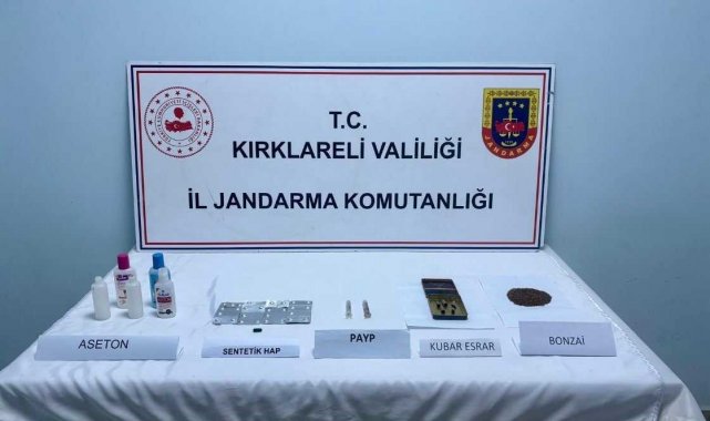 Kırklareli'nde uyuşturucu operasyonu: 12 gözaltı