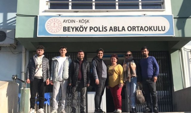Köşk Mesleki ve Teknik Anadolu Lisesi öğrencileri hayata dokunuyor