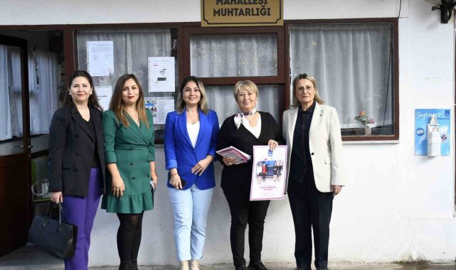 Kuşadası Belediyesi kadına yönelik şiddete karşı mücadele çalışmalarını sürdürüyor