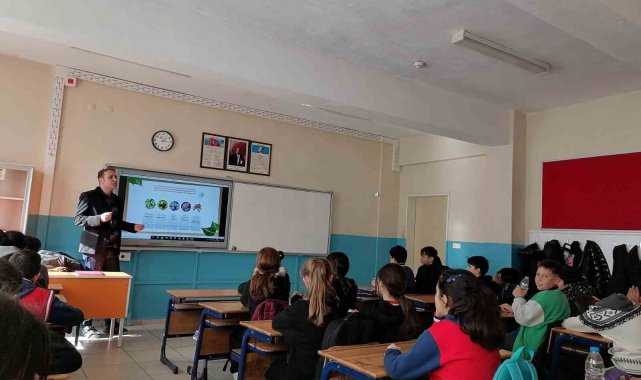 Kütahya DKMP'den öğrencilere biyolojik çeşitlilik, biyokaçakçılık ve yaban hayatı eğitimi