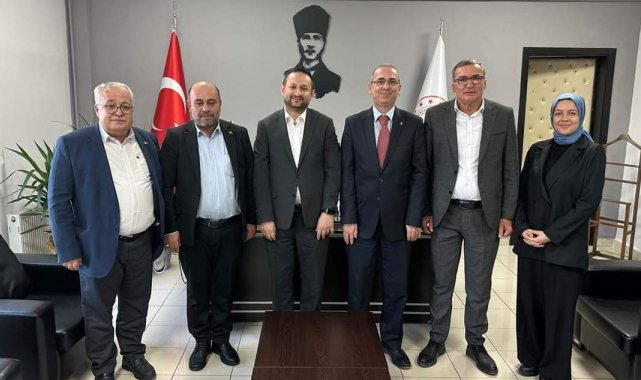 Kütahya İl Sağlık Müdürü Ensar Durmuş'a tebrik ziyareti
