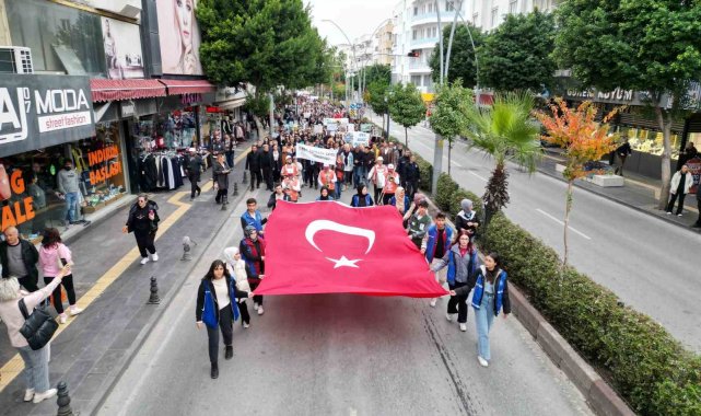 Manavgat'ta 'Toprağa Saygı Yürüyüşü'