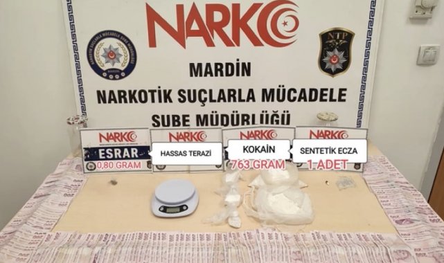 Mardin'de uyuşturucu operasyonunda 2 kişi tutuklandı