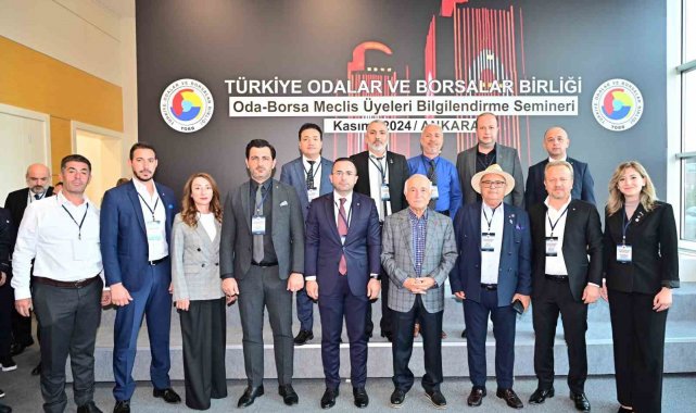 MATSO yönetimi ve meclis üyeleri TOBB seminerine katıldı