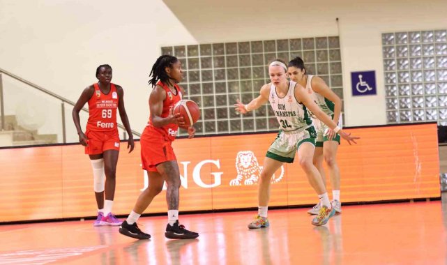 Melikgazi Kayseri Basketbol deplasmanda galibiyetle döndü