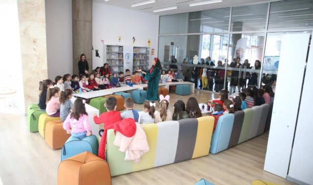 Merkezefendi'den minik okuyucular için ünlü yazarla interaktif seminer