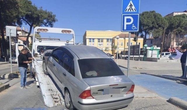 Milas'ta engelli park yerlerine sıkı denetim