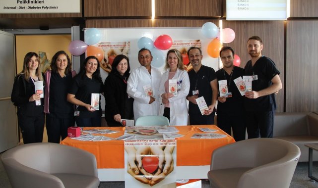 Organ bağış için Kütahya Şehir Hastanesi'nde farkındalık standı