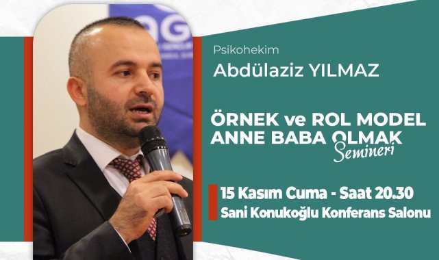 Örnek ve rol model anne baba olmak seminerine davet