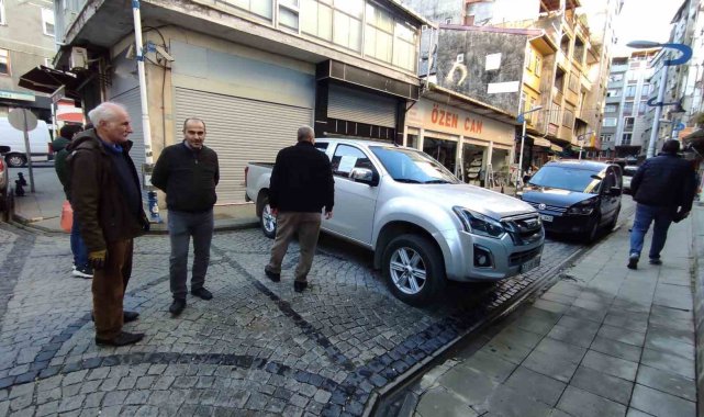 Rize'de parkomat tepkisi