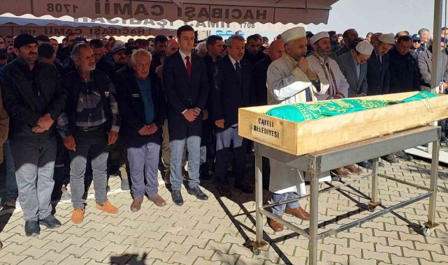 Rize'deki heyelandan hayatını kaybeden şahıs son yolculuğuna uğurlandı