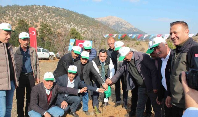 Saimbeyli'de 2 bin fidan toprakla buluştu