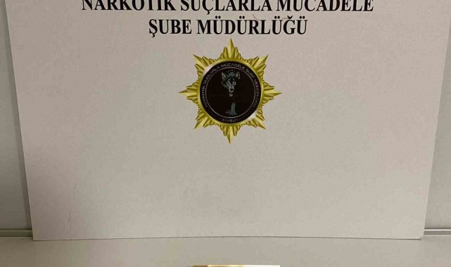 Samsun'da 64 gram metamfetamin ile yakalanan bir kişi gözaltına alındı