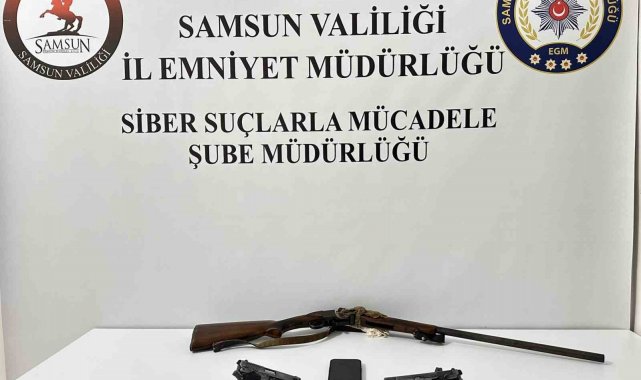 Samsun'da yasa dışı bahis reklamı yapan şahıs gözaltına alındı