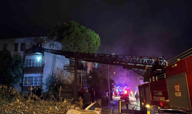 Söke'deki yangında üç kişi dumandan etkilendi