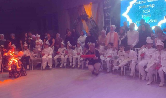 Sünnet ettirilen 76 çocuğun kınasını şehit annesi yaktı