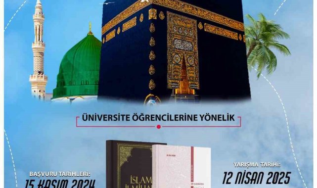Umre ödüllü 'Gençlik Bilgi Yarışması' başvuruları başladı