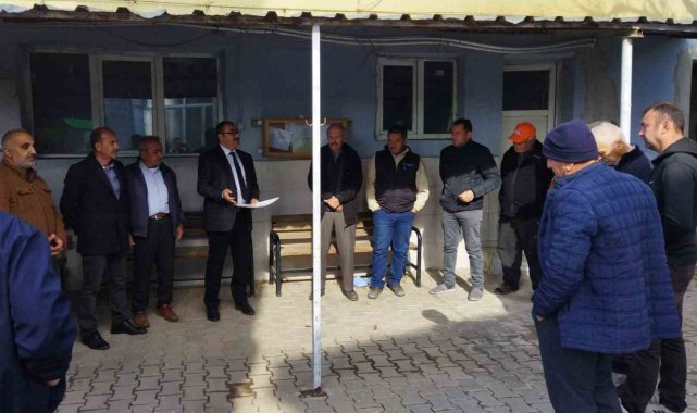 Uşak Tarım ve Orman Müdürlüğü çiftçilerle bir araya geldi