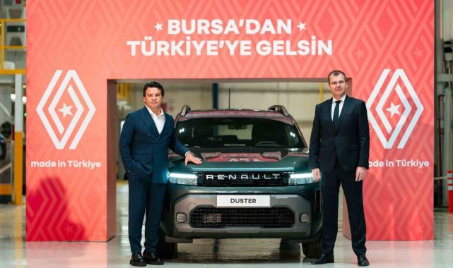Yeni Renault Duster'ın üretimi Bursa'da başladı