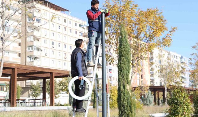Yenişehir Millet Bahçesi'nde kapsamlı bakım çalışması başlatıldı