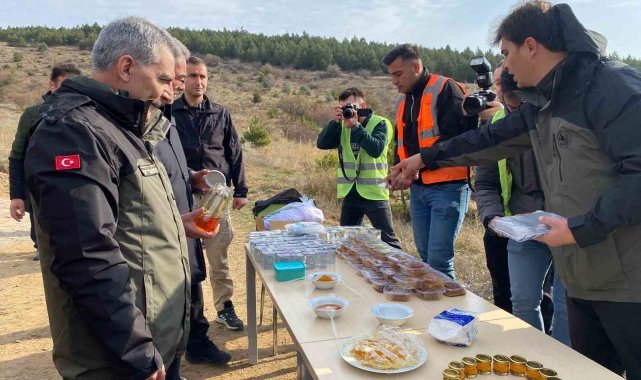 Yozgat Çamlık Bal Ormanı'nda fidanlar toprakla buluştu