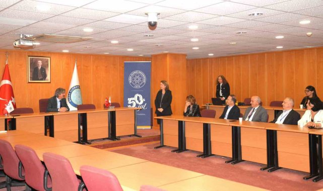 1001 proje çalışmaları üniversite yönetimine anlatıldı