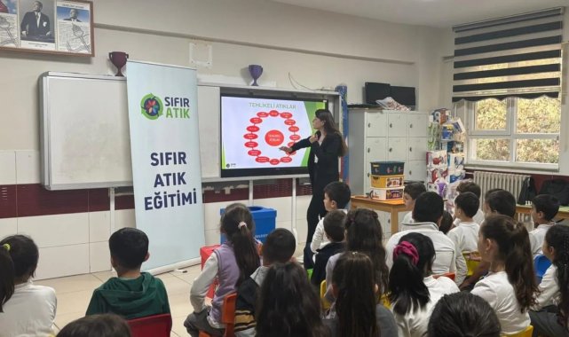 12 bin çocuğa çevre eğitimi verildi