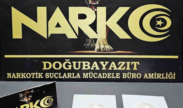 Ağrı'da 1 kilo 44 gram metamfetamin ele geçirildi