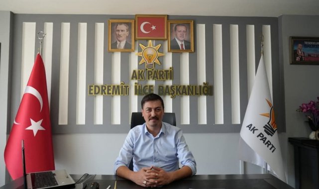 AK Parti Edremit İlçe Başkanı Ertaş'tan su sorunu açıklaması