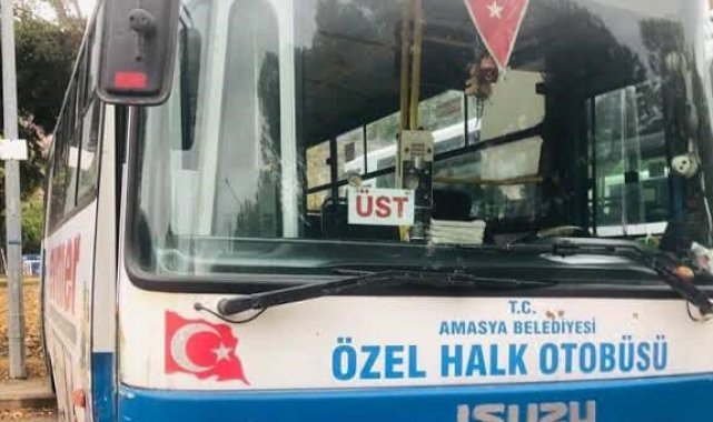 Amasya'da yolcusunu son durağa götürmeden indiren halk otobüsü şoförüne 2 bin TL ceza