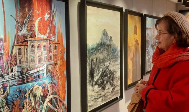Ankara'da "Kurtuluş Savaşı ve Milli Mücadele" resim sergisi açıldı