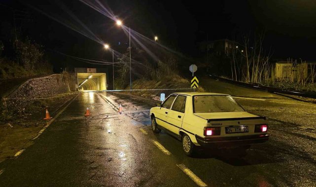 Artvin'de etkili olan fırtına nedeniyle bir ağaç okulun üzerine devrildi