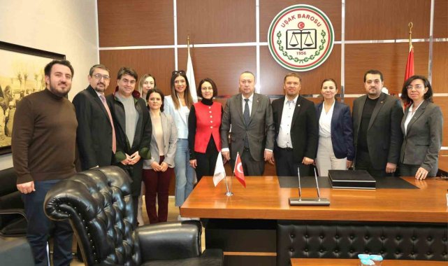 Başkan Yalım'dan Uşak Baro Başkanına ziyaret