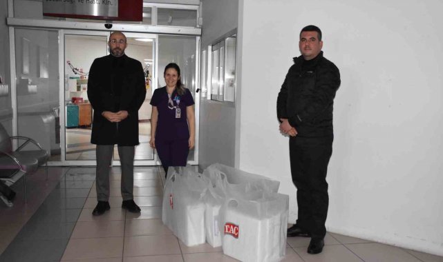 Başkan Zencirci, Onkoloji Servisi'ndeki çocuklarla buluştu