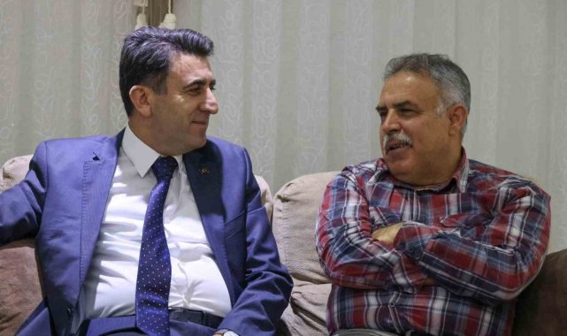 Bilecik Valisi Aygöl, gazi Avcı ile bir araya geldi