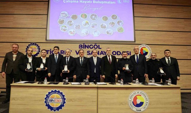 Bingöl'de "Türkiye Yüzyılı'nda Çalışma Hayatı Buluşmaları" toplantısı gerçekleştirildi