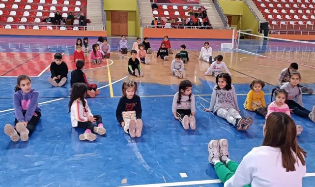 Bulanık'ta jimnastik kurslarına yoğun ilgi
